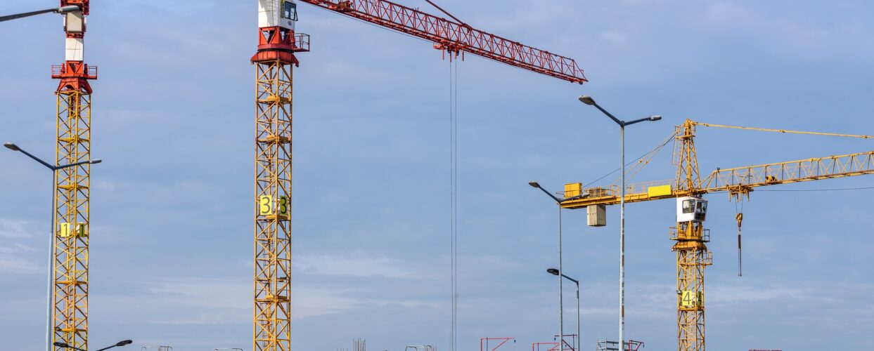 Guindaste construção